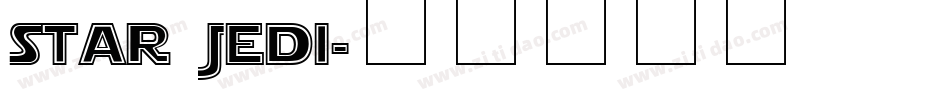 Star Jedi字体转换